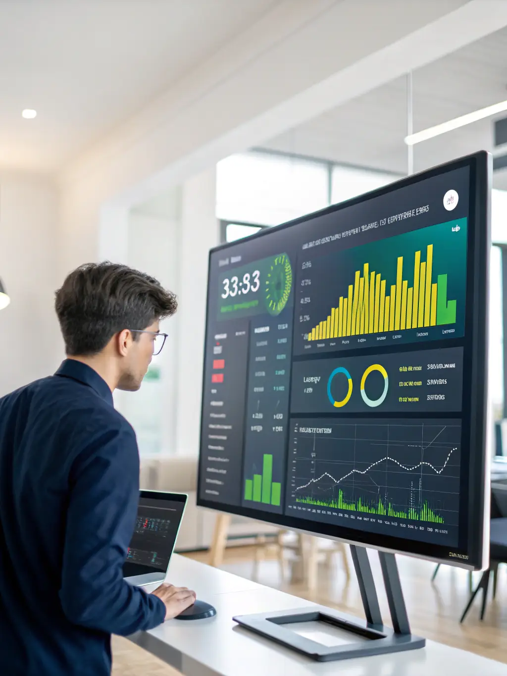 A dashboard displaying comprehensive media data analytics, illustrating how GM Data Processing's services empower businesses with actionable intelligence for informed decisions.